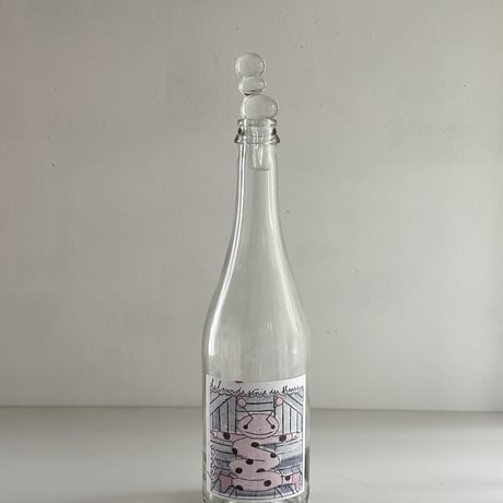 LAN bottle stopper-clear (D)