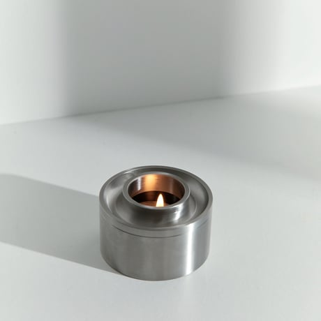 Addition Studio / Asteroid Oil Burner - Stainless Steel