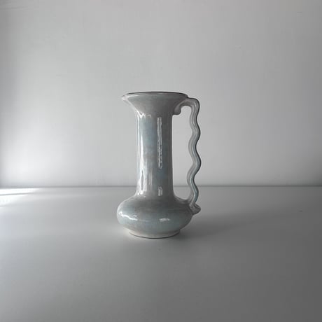 vase with wavy handle Gonder 50s USA