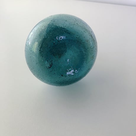 vase bubble blue
