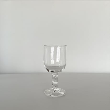 glass with carved stem Rosenthal Germany 60s