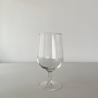 wine glass with hexagon stem FRANCE