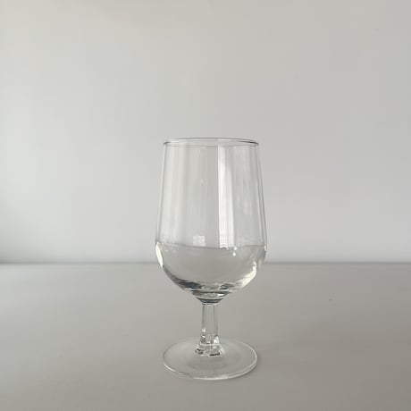 wine glass with hexagon stem FRANCE