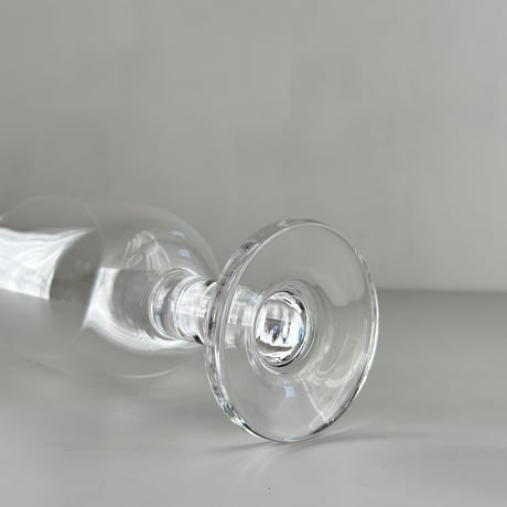 thick stem glass Slovenia 70s
