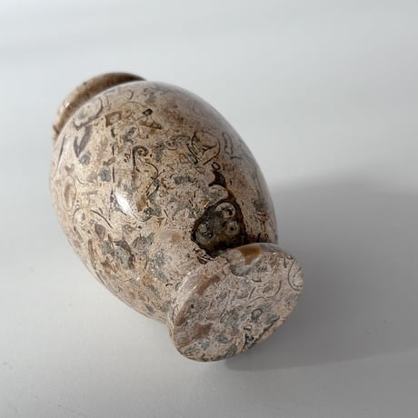 tiny granite stone vase 90s Europe