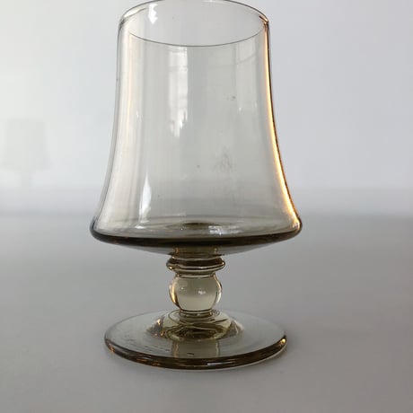 small brown glass Estonia 70s