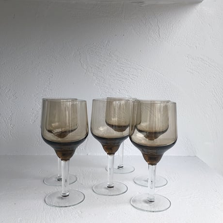 smoked wine glass USSR