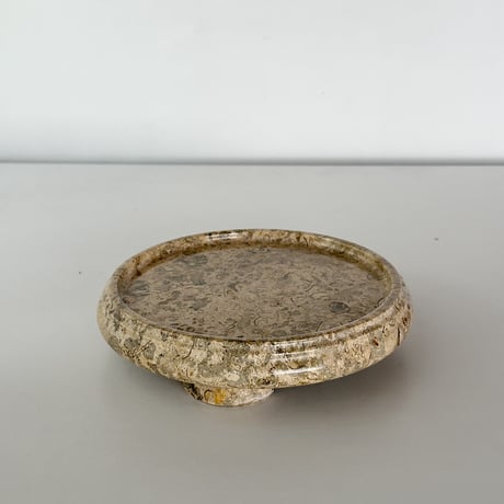 pedestal stone fossil Pakistan 90s