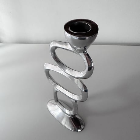 hoop hoop hoop sculptural candle holder