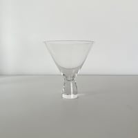 ＊チップあり＊　martini glass with flared stem 90s