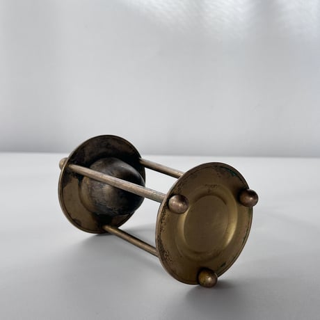 vintage oil burner brass plated 90s-B