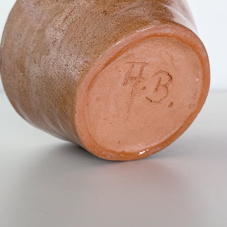 Studio Pottery ceramic vase 60s