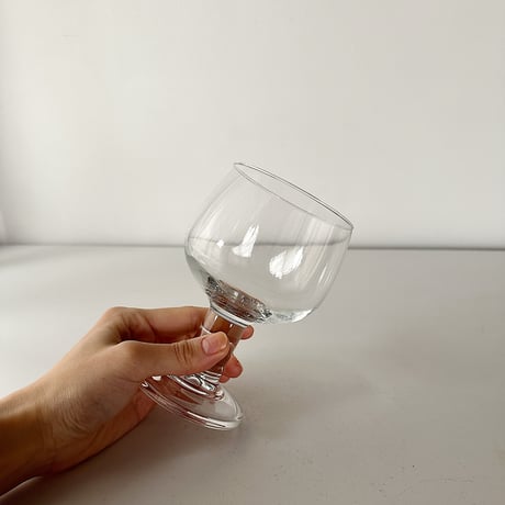 crystal wine goblet  France