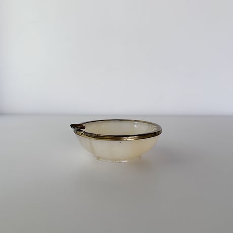 Full moon alabaster tray 50s Europe