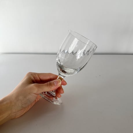 mouth blowned bistro glass 20s France