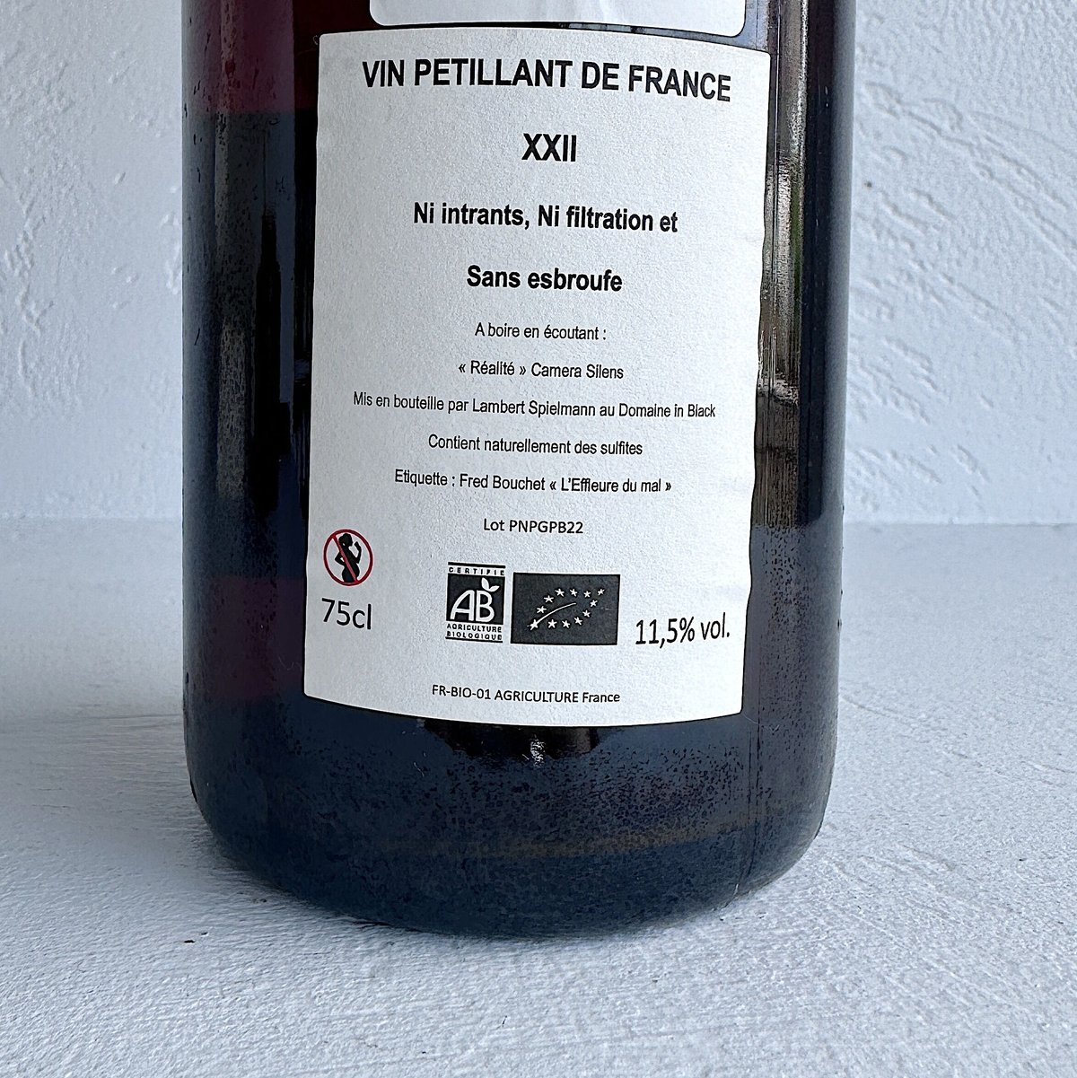 PET NAT ショップ DEAD フランス産 ドメーヌ・イン・ブラック / ペット