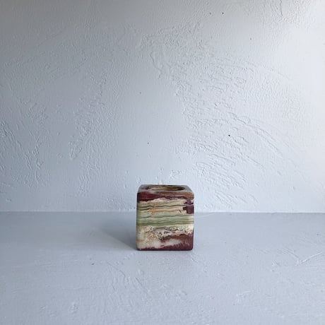 strata candle holder (COCOA)