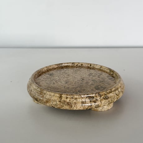 pedestal stone fossil Pakistan 90s