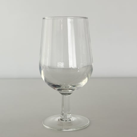 wine glass with hexagon stem FRANCE