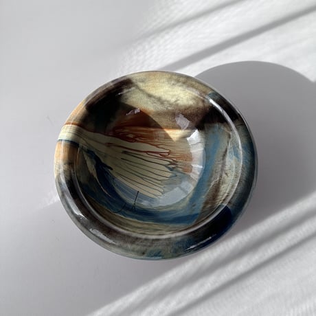 marble terracotta bowl French