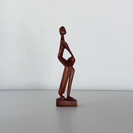 Object thinking teak 60s