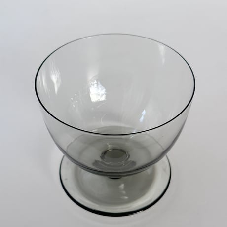 smokey-grey bowl for dessert  Australia 70s