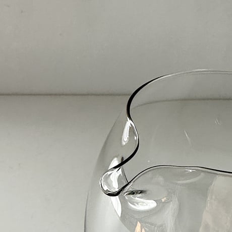 pitcher with a subtle smokey tint 60s