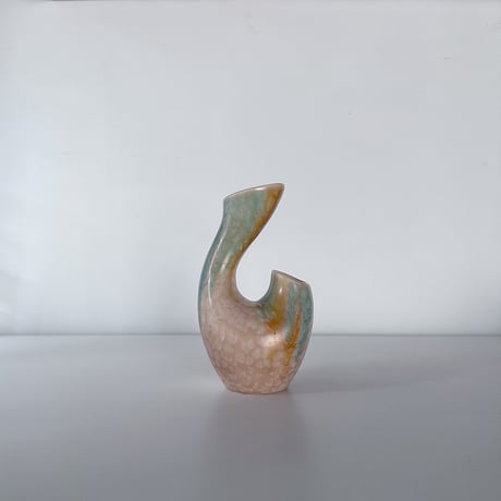Rainbow abstract vase England 50s