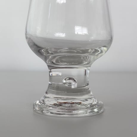 Hunter bubble stem glass 70s Australia