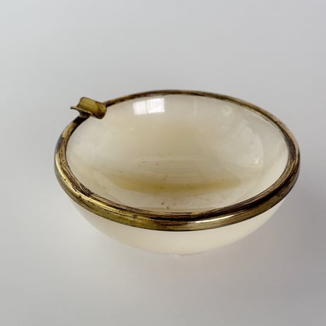 Full moon alabaster tray 50s Europe
