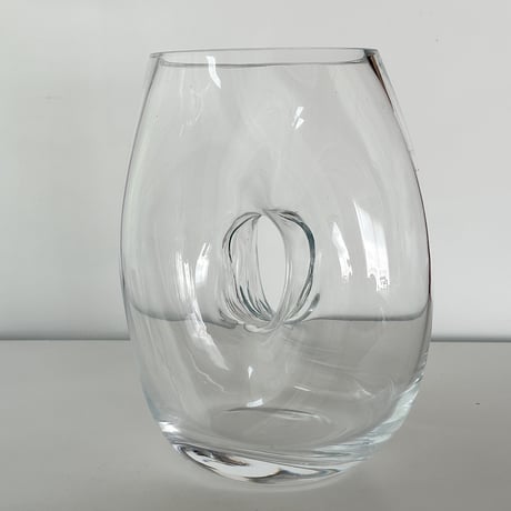 glass vase donut 70s