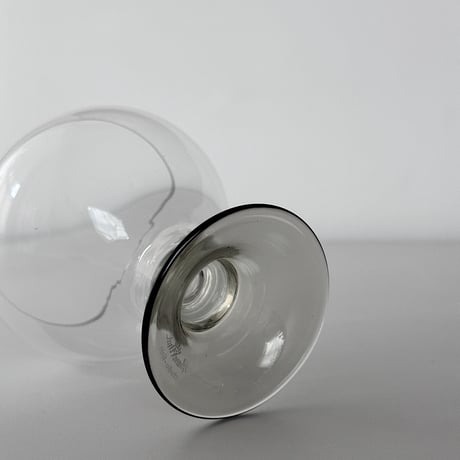 clear & smoke champagne glass Rosenthal Studio Line 80s Germany