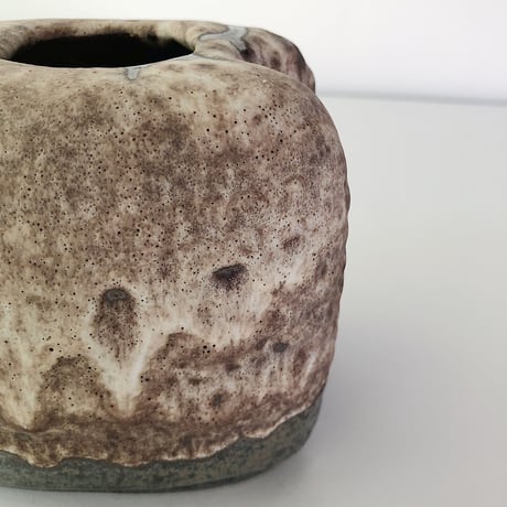 vase Carstens Tonnieshof W.Germany 70s teeth