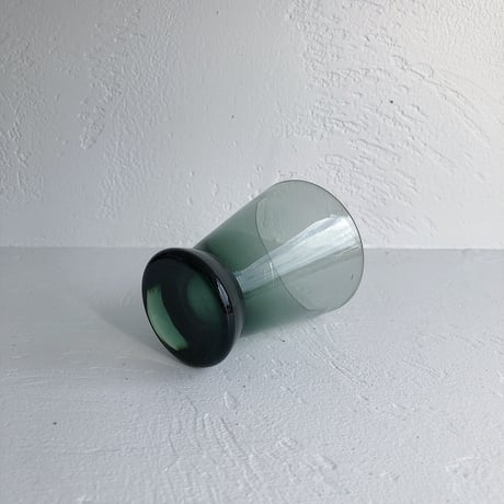 smoked green glass