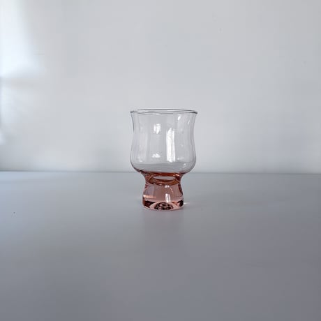 Pink vintage glass glass <LARGE>