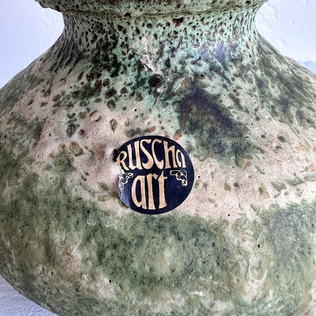 vase Moss Ruscha Fat Lava 70s