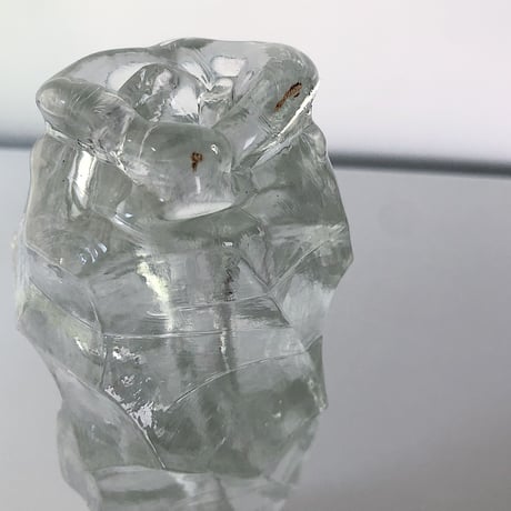vase glass rock rock