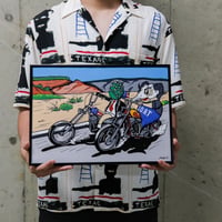 G.O.A.T　×　牛乳植物　ポスター