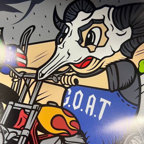 G.O.A.T　×　牛乳植物　ポスター