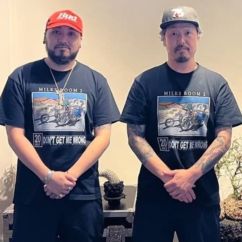 G.O.A.T × 牛乳植物 MILKSR00M2 Tシャツ | 牛乳植物研究所