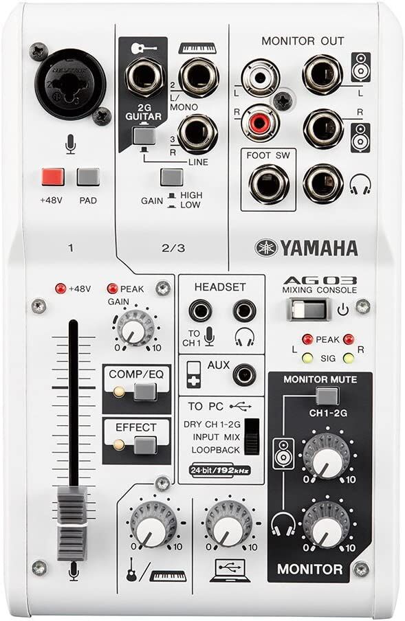 ヤマハ YAMAHA ウェブキャスティングミキサー オーディオ