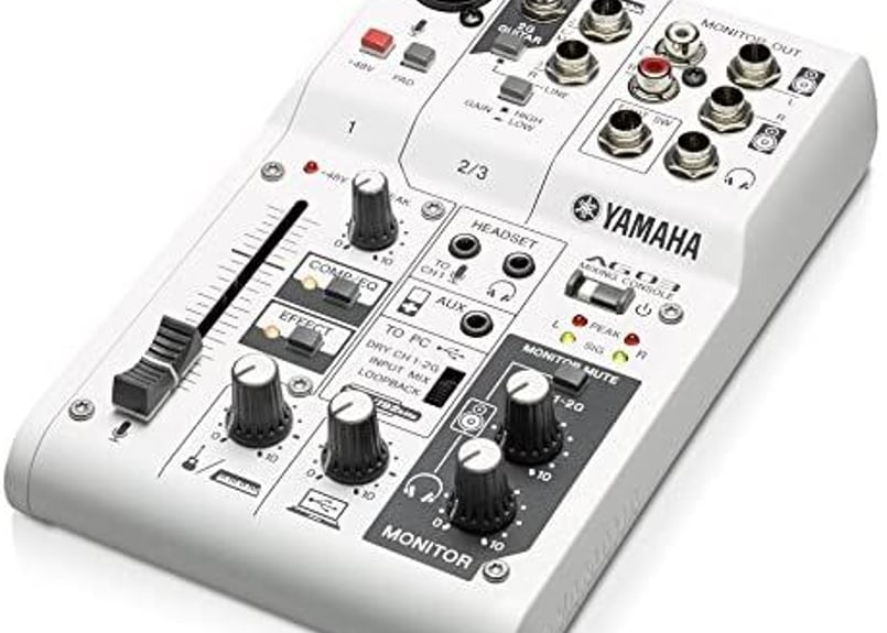 配信機器・PA機器・レコーディング機器 YAMAHA AG06,ZealSound ZM-1