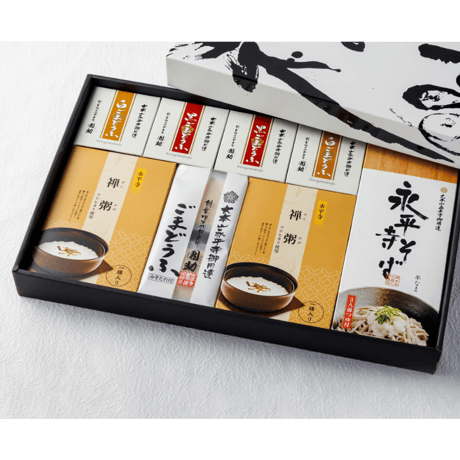 （８２９）ごまどうふ・そば詰合せ