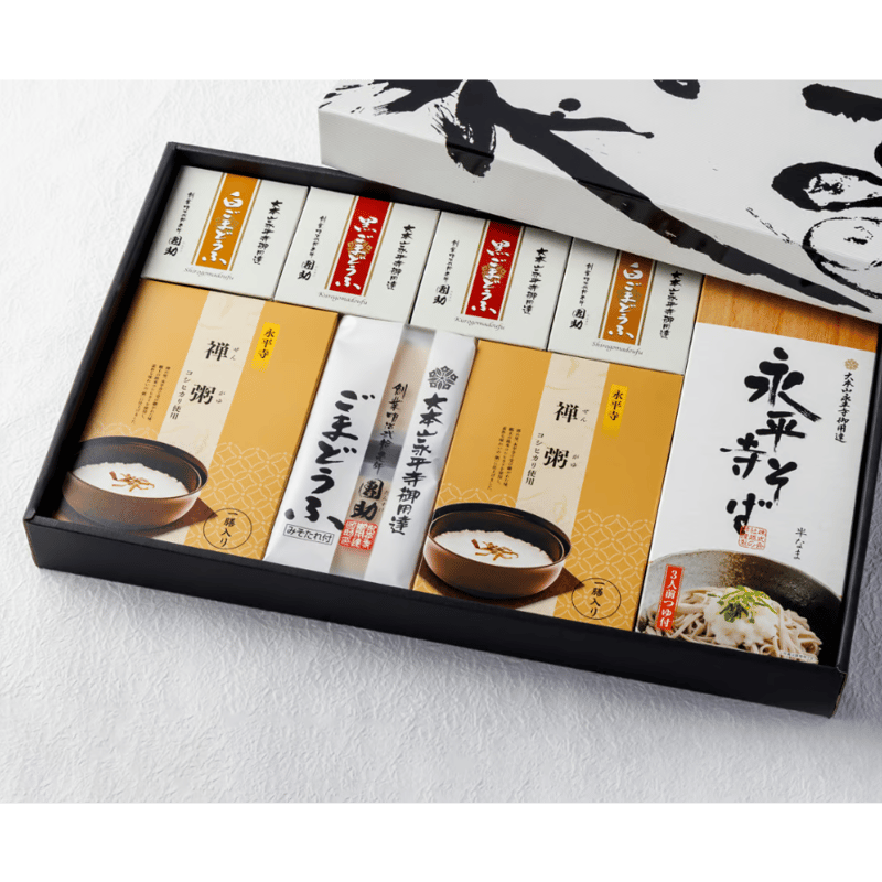 829）ごまどうふ・そば詰合せ | 公式/胡麻豆腐団助オンラインショップ