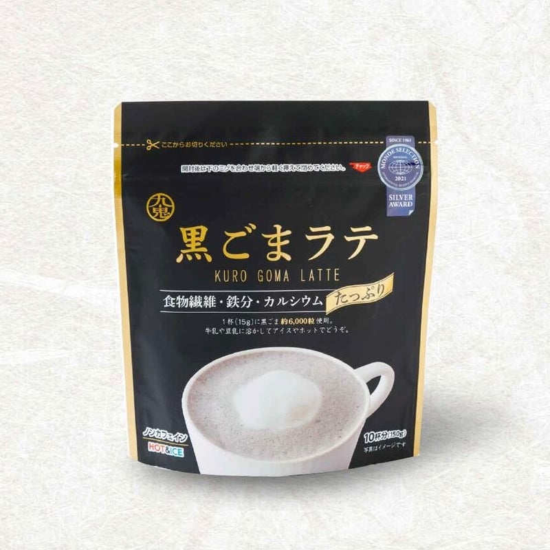 B）黒ごまラテ | 公式/胡麻豆腐団助オンラインショップ