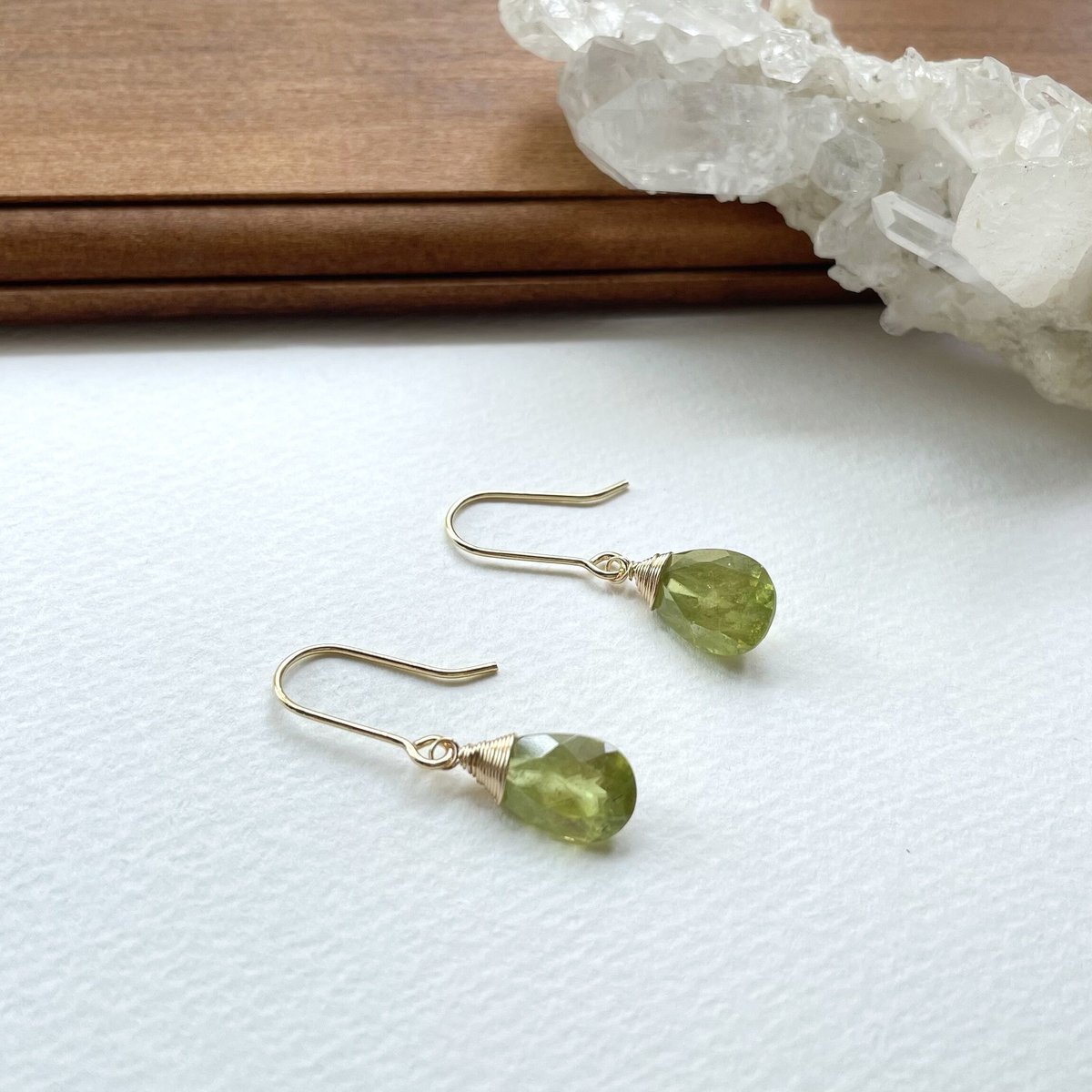 【14kgf】スフェーン　ピアス／イヤリング fit=scale-down,w=1200