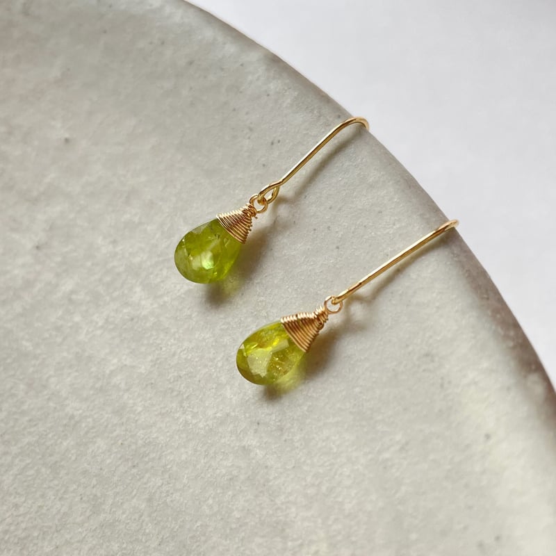 14kgfピアス/イヤリング】スフェーン outlet | julistaahebrews117