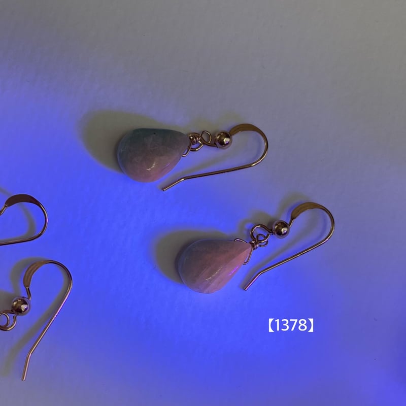 ポメころび様✴︎パープルアゲートピアス＊フープイヤリング 【公式通販】