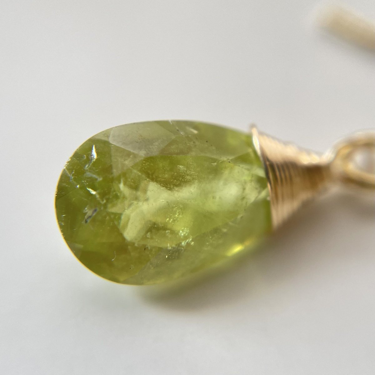 【14kgf】スフェーン　ピアス／イヤリング 14kgfピアス/イヤリング】スフェーン | julistaahebrews117