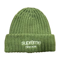 【SUPREME】CLASSIC CHUNKY RIBBED BEANIE